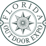 Florida Outdoor Expo Transparent Logo in Dark Sage - Allsports Productions